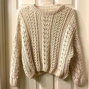 Snuggly sweater from Forever 21.